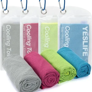 4 Pack Cooling Towels