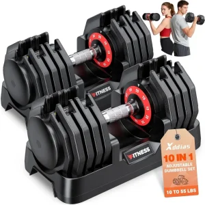 Adjustable Dumbbells Set